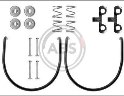 Монтажний набір гальмівних колодок A.B.S. 0587Q (фото 1)