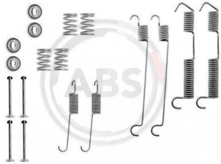 Монтажний набір гальмівних колодок A.B.S. 0646Q (фото 1)