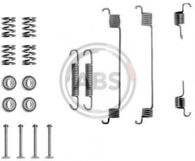 Монтажний набір гальмівних колодок A.B.S. 0672Q (фото 1)
