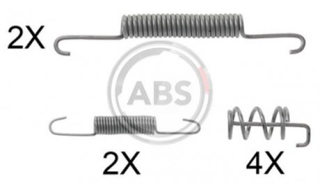 Комплектуючі, стояночная тормозная система A.B.S. 0832Q (фото 1)