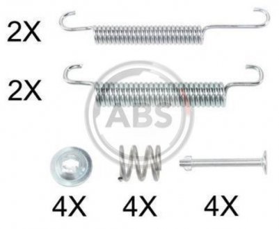 Комплектуючі, стояночная тормозная система A.B.S. 0893Q (фото 1)
