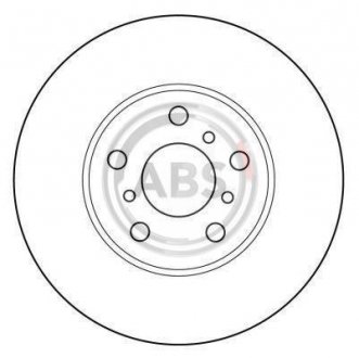 Гальмівний диск A.B.S. 16141 (фото 1)