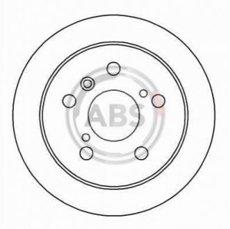 Гальмівний диск задн. Camry/ES 96-02 A.B.S. 16229 (фото 1)