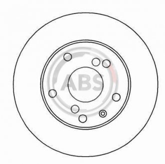Гальмівний диск A.B.S. 16926 (фото 1)