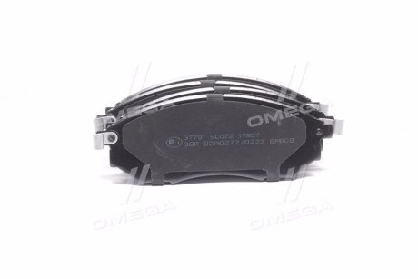 Колодки гальмівні пер. QX50/Q70/Q60/Navara/Qashqai/Murano/Pathfinder/Koleos 01- A.B.S. 37791 (фото 1)