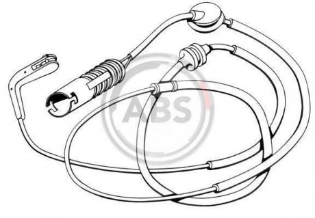 Датчик зносу гальмівних колодок A.B.S. 39594 (фото 1)