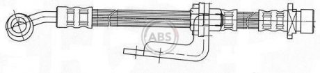 Шланг гальмівний A.B.S. SL5009 (фото 1)