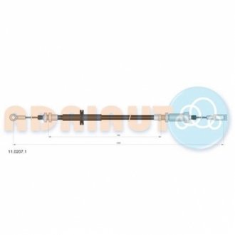 Трос зупиночних гальм ADRIAUTO 11.0207.1 (фото 1)