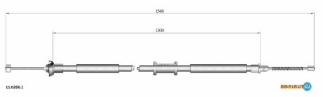 Трос зупиночних гальм ADRIAUTO 11.0266.1 (фото 1)