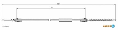 Трос зупиночних гальм ADRIAUTO 4102201 (фото 1)
