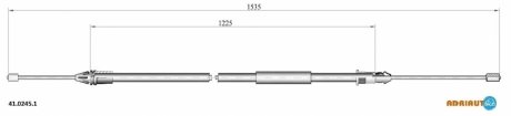Тросик ADRIAUTO 41.0245.1 (фото 1)