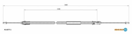 Трос зупиночних гальм ADRIAUTO 41.0277.1 (фото 1)