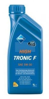 Олива двигуна 1L High Tronic F 5W30 (A1/B1, A5/B5 GF-4 Ford WSS-M2C 913-A, WSS-M2C 913-B, WSS-M2C 913-C, WSS-M2C 913-D) ARAL 1552A0 (фото 1)