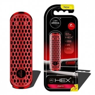 Ароматизатор на дефлектор Car HEX 10g - CHERRY Aroma 83580 (фото 1)