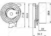 Ролик модуля натягувача ременя ASHIKA 450W006 (фото 2)