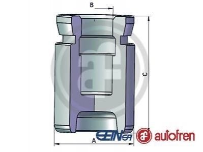 Елементи гальмівного супорта AUTOFREN D025333 (фото 1)