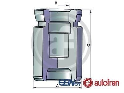 Поршень гальмівного супорта AUTOFREN D025352 (фото 1)