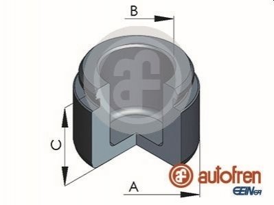 Поршень циліндра суппорта AUTOFREN D0 25369 (фото 1)