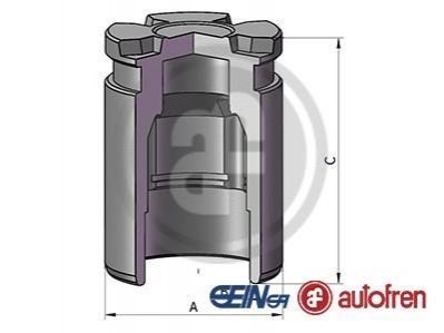 Поршень циліндра суппорта AUTOFREN D0 25542 (фото 1)