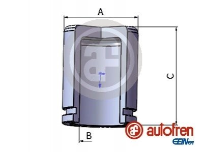 Поршень циліндра суппорта AUTOFREN D0-25550 (фото 1)