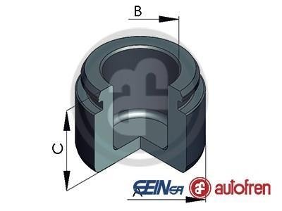 Поршень циліндра суппорта AUTOFREN D025610 (фото 1)