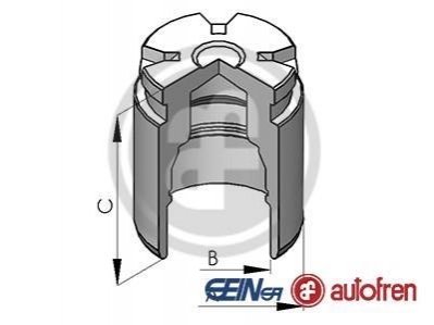 Елементи гальмівного супорта AUTOFREN D025642 (фото 1)