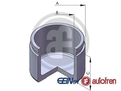 Поршень супорта AUTOFREN D02598 (фото 1)