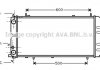 Радіатор охолодження двигуна AUDI 100 1.8 MT/AT 79-90 AVA COOLING AI2051 (фото 2)