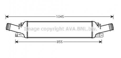 Интеркулер AUDI AVA COOLING AI4294 (фото 1)