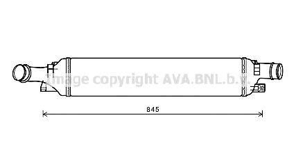 Интеркулер AVA COOLING AI4358 (фото 1)