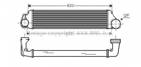 Інтеркулер AVA COOLING BW4282 (фото 1)