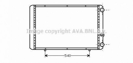 Радиатор охлаждения двигателя REN TRAFIC 25D/25TDI MT AVA COOLING RTA2155 (фото 1)