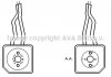 Радиатор масляный VARIOUS AUDI/VW/SEAT/FORD AVA COOLING VN3106 (фото 3)