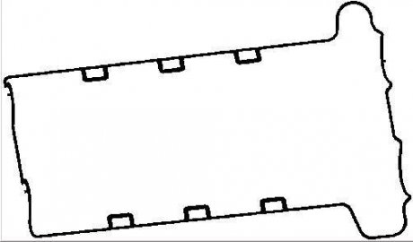 Прокладка клапанної кришки BGA RC7322 (фото 1)