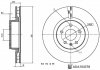 Диск гальмівний передній Tesla Model S 12- (вир-во) BLUE PRINT ADA104378 (фото 4)