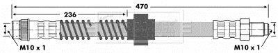 Rubber brake hose BORG & BECK BBH6639 (фото 1)