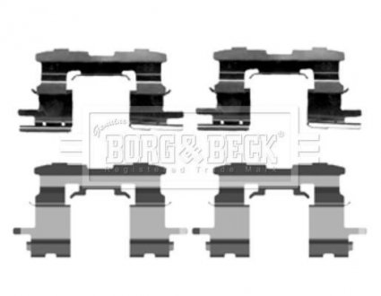 Комплектуючі BORG & BECK BBK1216 (фото 1)