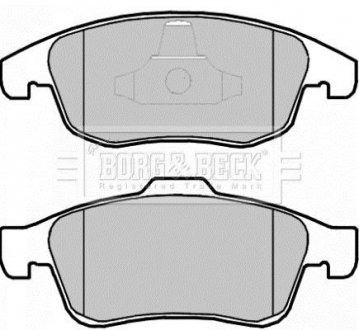 Гальмівні колодки (набір) BORG & BECK BBP2069 (фото 1)