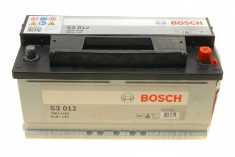 Акумуляторна батарея 88А BOSCH 0 092 S30 120 (фото 1)