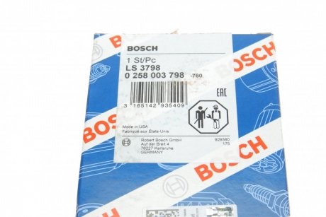 Лямбда-зонд BOSCH 0 258 003 798 (фото 1)