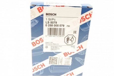 Лямбда-зонд BOSCH 0 258 005 079 (фото 1)