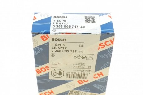 Лямбда-зонд BOSCH 0 258 005 717 (фото 1)