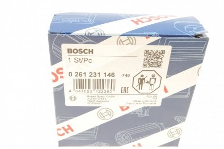 Датчик детонації BOSCH 0 261 231 146 (фото 1)