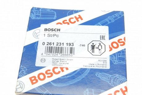 Датчик детонації BOSCH 0 261 231 193 (фото 1)