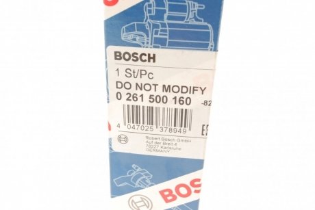 ФОРСУНКА БЕНЗИН BOSCH 0 261 500 160 (фото 1)