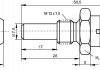 Датчик темпер. охолодж.рідини BOSCH 0 280 130 026 (фото 1)