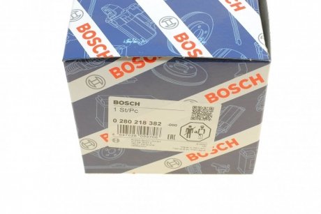 Датчик массового расхода воздуха ВАЗ 1,5/1,7i FIAT 1,9/2,4 JTD BOSCH 0 280 218 382 (фото 1)