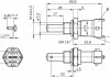 Датчик темпер. охолодж.рідини BOSCH 0 281 002 704 (фото 1)