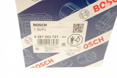 Расходомер воздуха BOSCH 0 281 002 721 (фото 1)