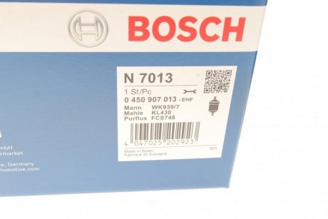 Фильтр топл. NISSAN BOSCH 0 450 907 013 (фото 1)